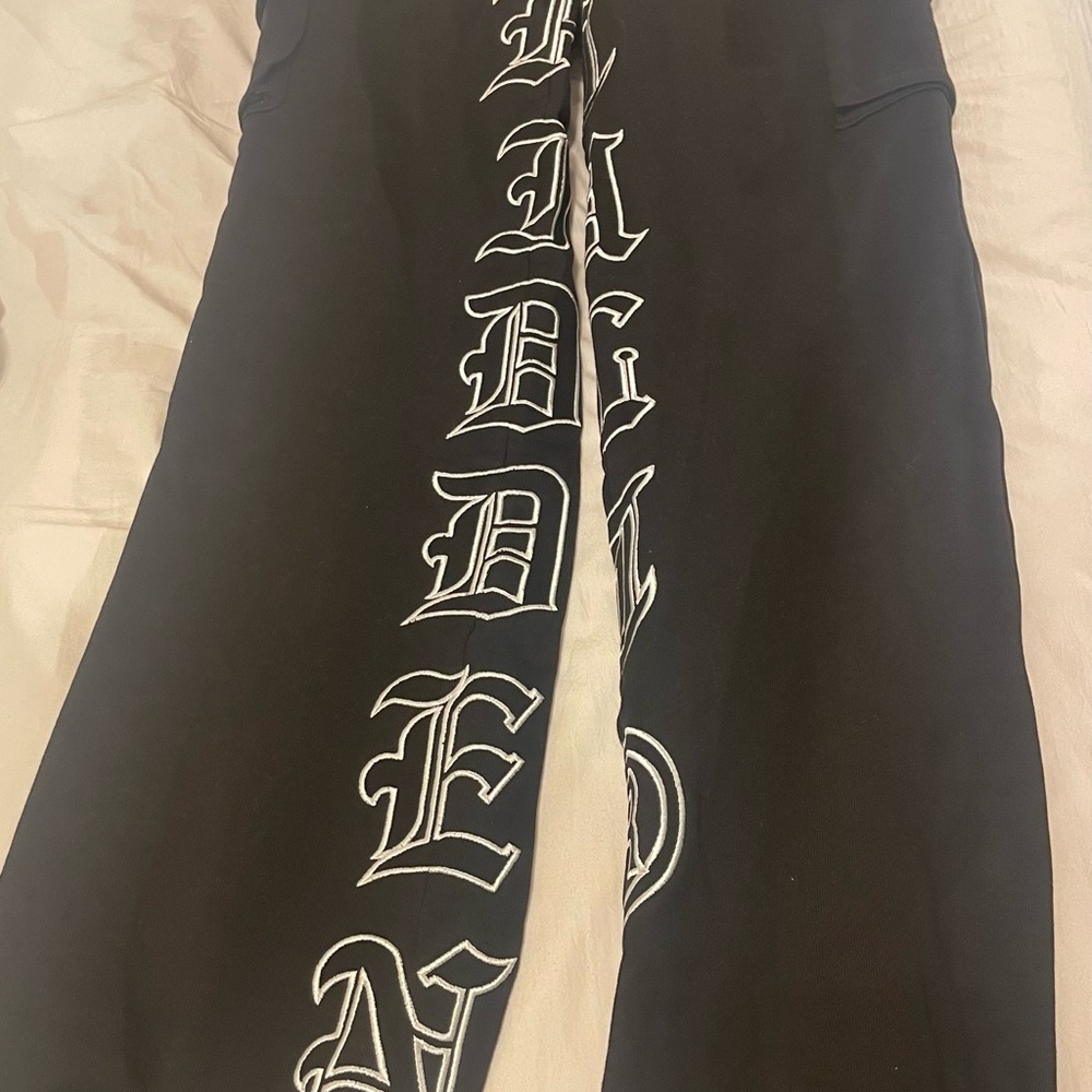 Black Hidden Cult Pants